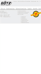 Mobile Screenshot of goetzgmbh.de